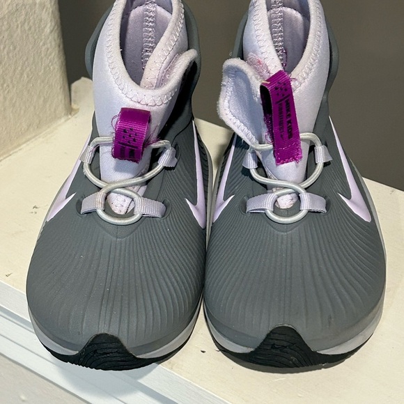 Nike Toddler Size 8C Binzie Boot Rain Boots Waterproof Grey/Violet BQ5382 003 - Picture 6 of 10